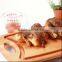 Large wood cutting board serving board carving board with pour spout
