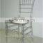 Transprarent Wholesale White Resin Chair Chiavari Chair With Party