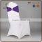 2016 Wholesale Spandex Chair Cover Bands With heart Buckle Spandex Chair Sash for wedding