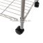 4-Tier Carbon Steel Black Shelf Storage Wire Metal Rack Shelving Suitable For Kitchen Home and Office