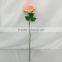 Single stem rose flower artificial