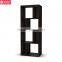 hot sale wood cube storage shelf easy assembly Collection Bookcase 4 tiers multifunction bookshelf wholesale