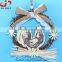 Cheap easter decorations chicken wreath hanger