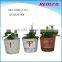 Modern design mini concrete succulent plants pots