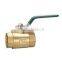 Brass ball valve single union PPR threaded ends full port /water contral valve
