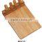 Rubber Wood Cheese Board with Cheese Knives