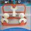 Three Wheels Aluminum Alloy and Nylon Cable Rolling Pulley