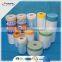 taped folded hand masking film covering