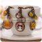 Exquisite bronze metal starry sky bag hanger,creative cartoon keychains,planet car key holder