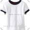 high quality soft 100% cotton young boy's short sleelve blank t shirts kids plain tee wholesale