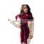 Korean style fashion latest design long acrylic candy color choice elegant wear shawl scarf womens
