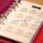 A5/A6 timetable board for planner transparent PP spacer for notebook customizable elastic board