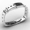 Figaro Chain Punk 316L Stainless Steel Bracelet For Female And Male