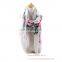 Noble Beautiful Big Flower Printed Lady Viscose Scarf Wholesale