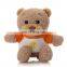 Promotional 10 cm Teddy Bear Keychain Mini Plush Stuffed Bear Keychain