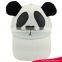 JEYA funny panda 5 panel white kids baseball printed cap with slide buckle for custom