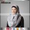 2017New Fashion Muslim Scraf Dubai Pakistanis Sexy Women Design Islamic Clothing Rectangle Light Grey Hijab Wholesale