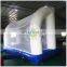 outdoor white inflatable soccer game for rental