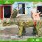 KAWAH Popular Playground Mechanical Simulation Dinosaur Ride/Walking Dinosaur Rides For Kids