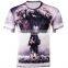 Unisex Fashion Tshirt 3D Print Summer Tee Shirts Short Sleeve White Casual Tee Sublimation Compression Shirt Round Tops T-Shirt