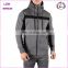 Mens chimney collar sweatshirt latest zipper hoodie sweatshirt