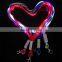 Colorful Reflective Heat Transfer Polyester Led Flashing Lanyards