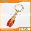 Rectangle epoxy Spain souvenir Key ring Bullfighter keychain