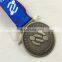 Cheap factory custom marathon sport medal with medal hanger