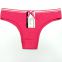 Yun Meng Ni Sexy Underwear Striped Printed Belt Girls Briefs Bikini Cotton Panty For Women