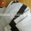 black woven bands fabric tarpaulin cover sheet with bands