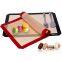 2019 Hot selling Food Grade FDA Certificate Non stick Heat resistant set if 3 pcs Silicone Baking Mat