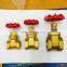 branded brass gate valves brass material BSP thread water gate valve
