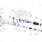 Common rail injector 23670-29055 23670-29125 23670-29105  23670-59045diesel injector