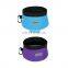 Pet Life Oxford Fabric Travel Water Bowl And Food Bowl