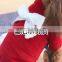 Cute dog cat winter clothes dog sweater bowknot high quality pet accessories