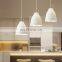 Modern Industrial White Aluminum Pendant Lamp For Home Decor