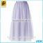 2016 New fashion Elegant lace tulle indian long skirts