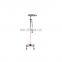 Adjustable height portable disabled medical small base walking aid cane aluminum arm walking cane for elderly