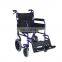 Aluminum lightweight  folding transit wheelchair for the disabled