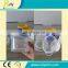 Clear/transparent small plastic food buckets with lid with handle