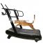 China low price wholesale manual Curved treadmill & air runner strengthen training exercise equipment treadmill  supplier