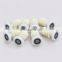 Plastic White Glass Shower Wheels Sliding Doors Rollers