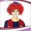 cheap short promotional world cup Colombia small afro wigs