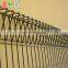 PVC Coated Galvanized Rolltop Fence Metal Welded Triangle Bending BRC Fence