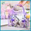 Promotional hot clear PVC plastic cosmetic travel bag