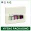 Fashion Color Packaging Nail Polish Boxes With Custom Printing