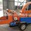 Mobile garden branches chipper shredder machine 3-5cm wood log chipper