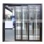 Glass soundproof interior sliding doors  aluminum glass sliding door