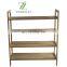 Amazing Natural bamboo shoe rack stackable shoe rack cabinet shoe shelf with 4 tiers