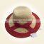 new style Red bowknot 100% paper hat
